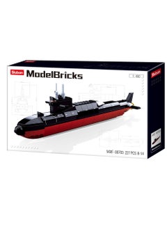 Sluban Sluban - Model Bricks Strategic Submarine 1/450 227 Pieces - M38-B0703  - Image 1
