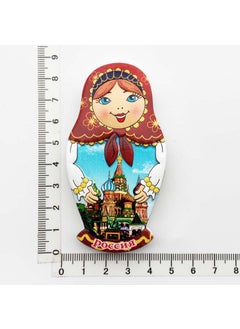 Generic New Russian Souvenir Matryoshka Resin Magnet Eva 2 
