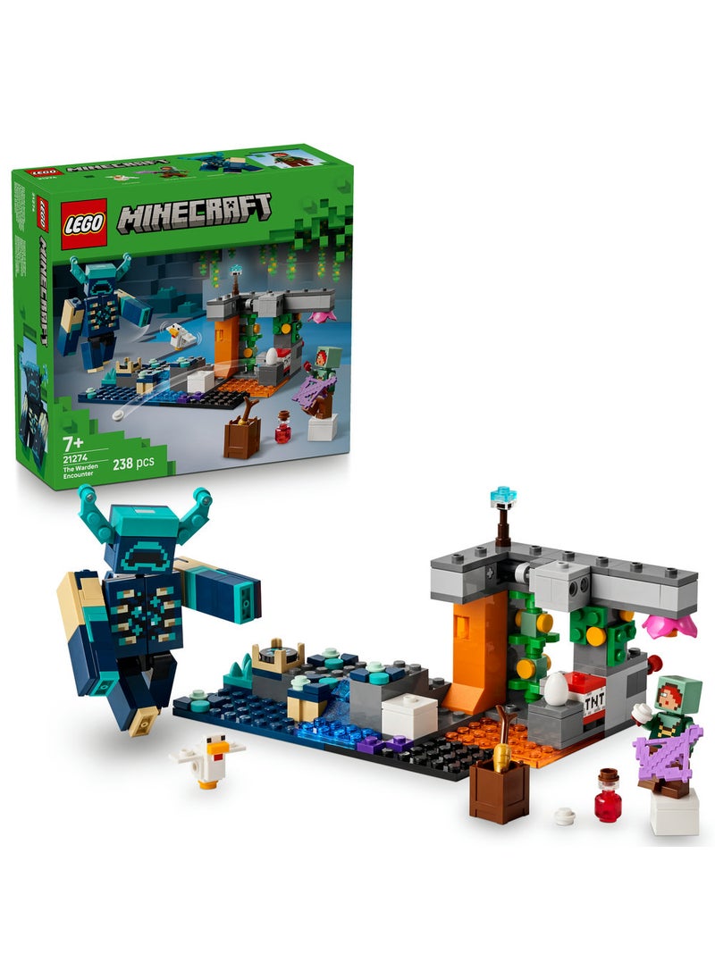 LEGO Minecraft The Warden Encounter 21274 (238) Pieces  - Image 1