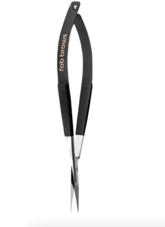 Soft Grip brow Trimmers | Brow Scissors for Women and Men | Precise & Sharp | Stainless Steel Tip Beauty Scissors | Eyebrow Grooming & Shaping | Brow Care | Eyelashes, Beard, & Nose Hair Trimmer