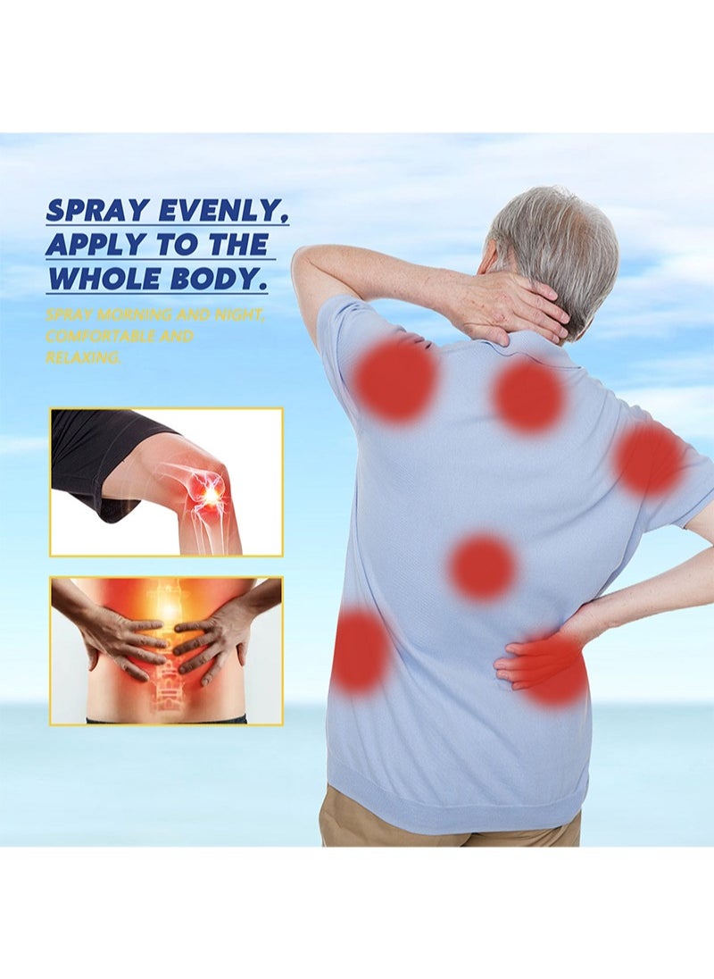 EELHOE - 2 Pieces Of Joint Pain Relief Spray，Natural Herbal Pain Relief Spray, Can Relieve Lumbar Disc And Cervical Pain - Image 1