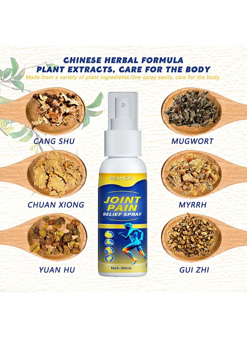 EELHOE - 2 Pieces Of Joint Pain Relief Spray，Natural Herbal Pain Relief Spray, Can Relieve Lumbar Disc And Cervical Pain - Image 1