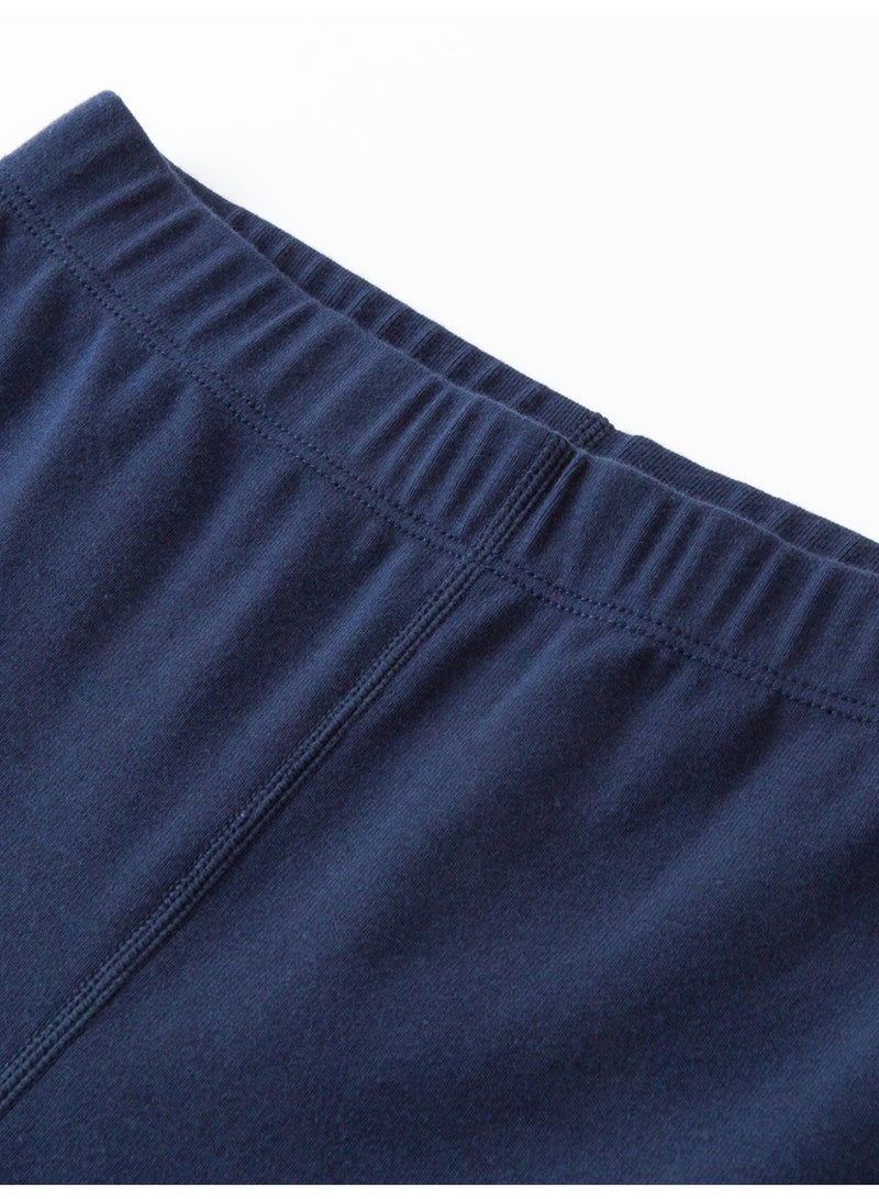mini bala Girls Kid High-Quality Stretchy Leggings, Super Soft, Breathable, Elastic Waist for Comfort, Perfect for Daily Wear, School, Playdates Children's Essential Casual Bottoms - Image 3