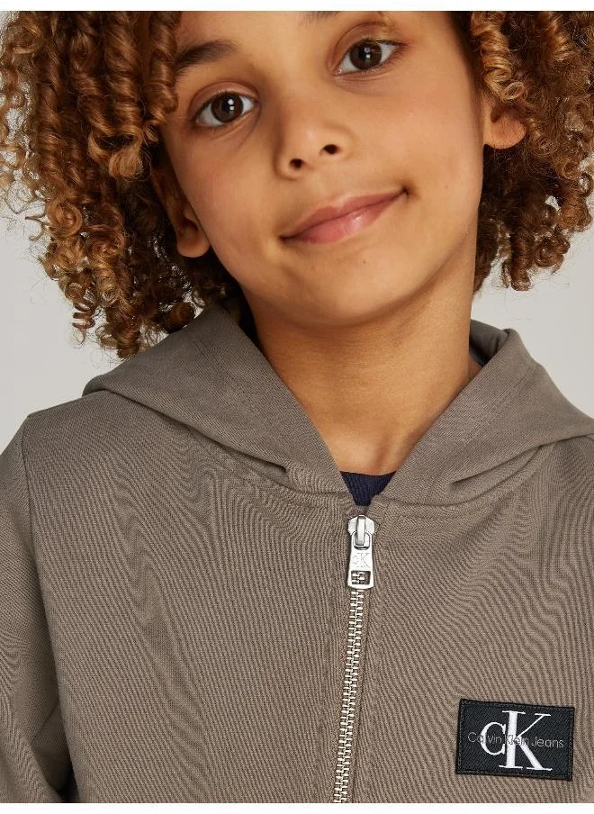 كالفن كلاين جينز Kids Zip Through Hoodie