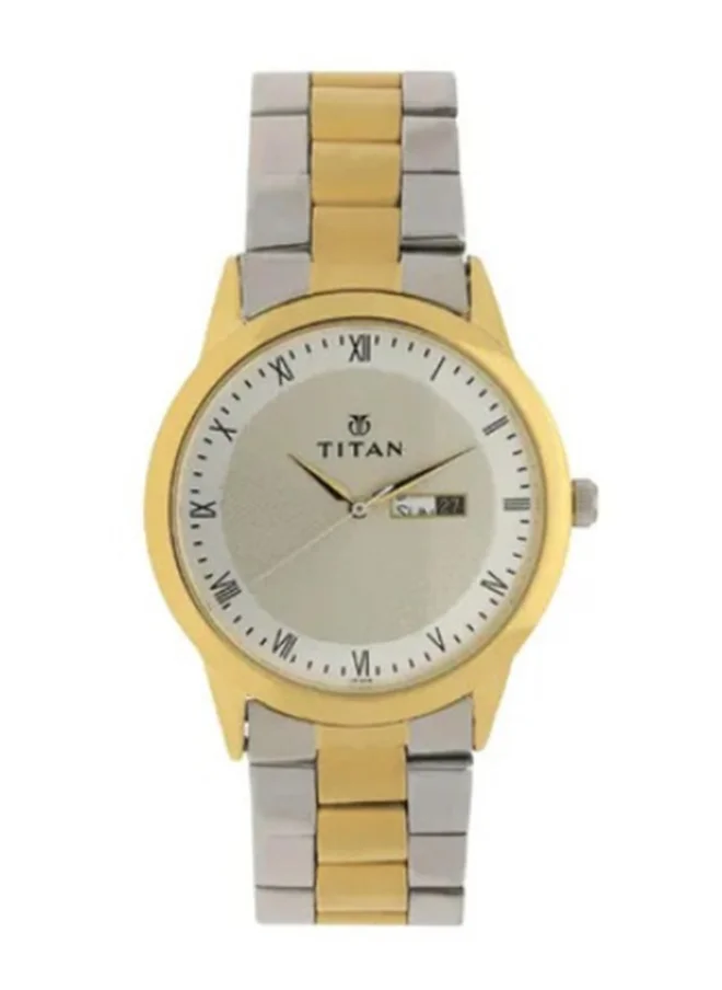TITAN Titan Regalia Champagne Dial Analog Watch for Men