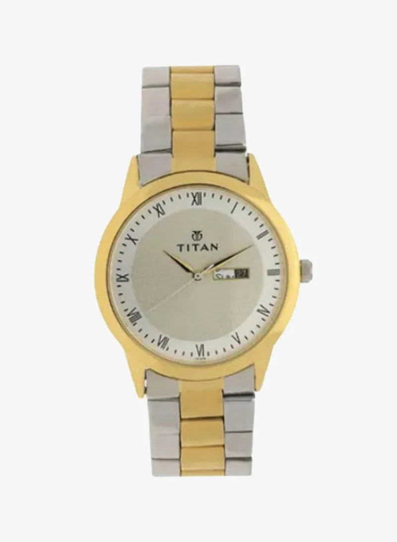 TITAN Titan Regalia Champagne Dial Analog Watch for Men