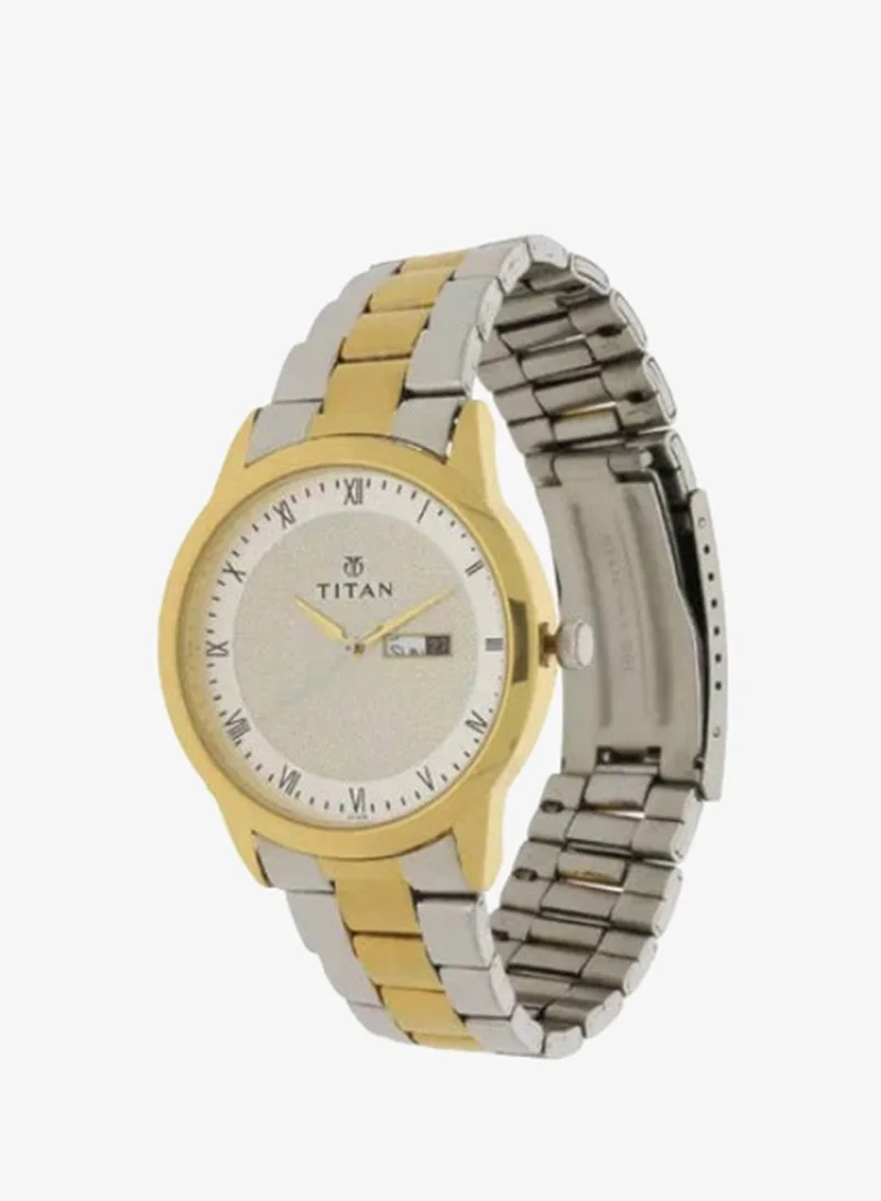 TITAN Titan Regalia Champagne Dial Analog Watch for Men