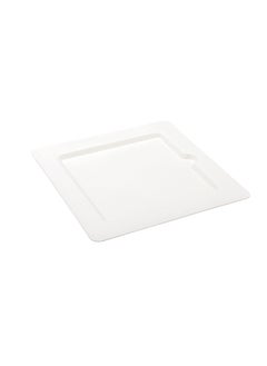 Restaurantware Restaurantware-Pulp Tek 7.9 Inch Eco-Friendly Plates, 100 Medium Plates - Made From Natural Sugarcane Fibers, Heavy-Duty, White Bagasse Premium Plates, For Appetizers, Entrees, Or Desserts, Modern  - Image 1