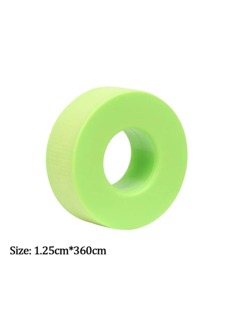 IOLITE لاصق شريط تمديد الرموش للعزل مع ثقوب قابل للتنفس حساس مقاوم لاصق جل غير منسوج لرقع العين 1.2 سم × 3.6 م ILCT01 - أخضر - Image 3