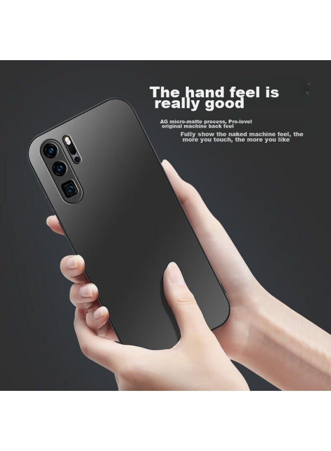 Hotfire Phone Case For Huawei P30 Pro, Huawei P30 Pro Protective Cover, Frosted Full Coverage Ultra-thin Shockproof Anti-fingerprint Personalized - Graphite Black - Image 2