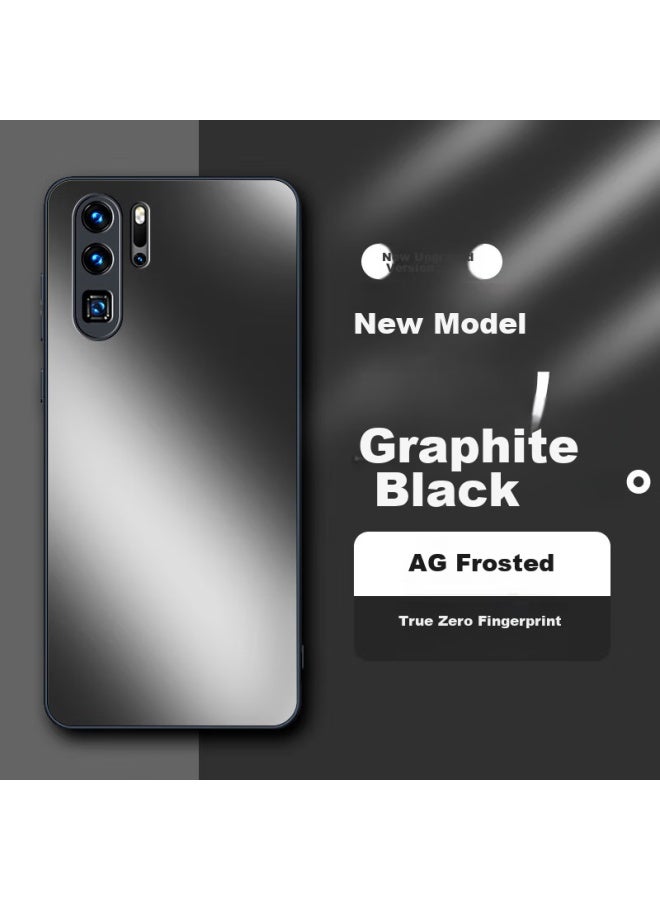Hotfire Phone Case For Huawei P30 Pro, Huawei P30 Pro Protective Cover, Frosted Full Coverage Ultra-thin Shockproof Anti-fingerprint Personalized - Graphite Black - Image 1