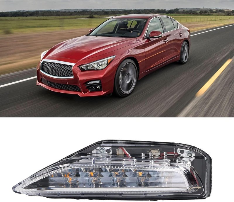 Bumper Fog Light, Front Bumper Fog Light Turn Lamp Replacement for Sport 2014?2019 (Left) - Image 4