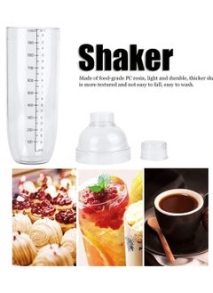 GoodTool Cocktail Shaker Built-in Honeycomb Filter Thickened Cup Wall Manual Cocktail Glass With Scale Professional Cocktail Tool 1000ml  - Image 2