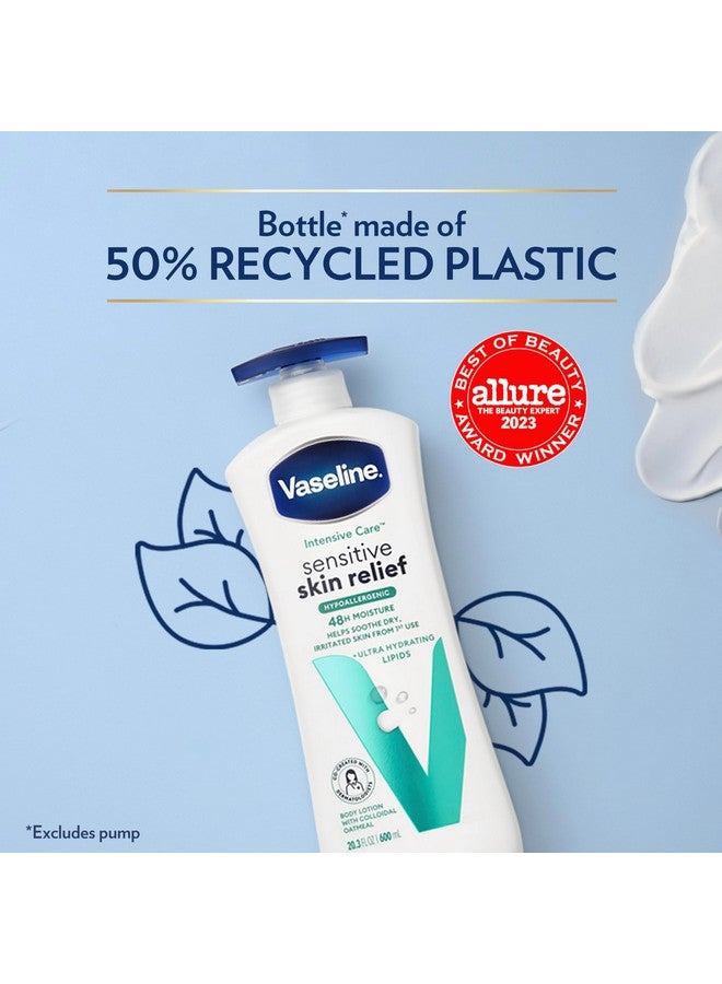 Vaseline Intensive Care Body Lotion 4 Count Sensitive Skin Relief - Image 3