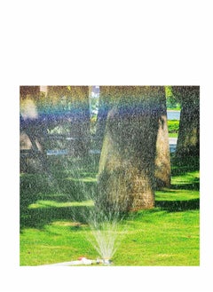 Y&D 4 Pcs Metal Spot Sprinkler, 360 Degree Square Circle Pattern Aluminum Alloy Sprinkler,Hose Sprinklers Coverage Area Up to 30FT for Small Medium Yard Lawn Garden Watering, Pack  - Image 5