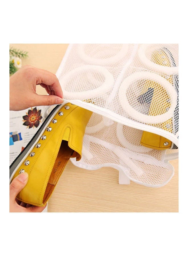 Generic Shoe Wash Bag With Strap White 28x30x8cm  - Image 2