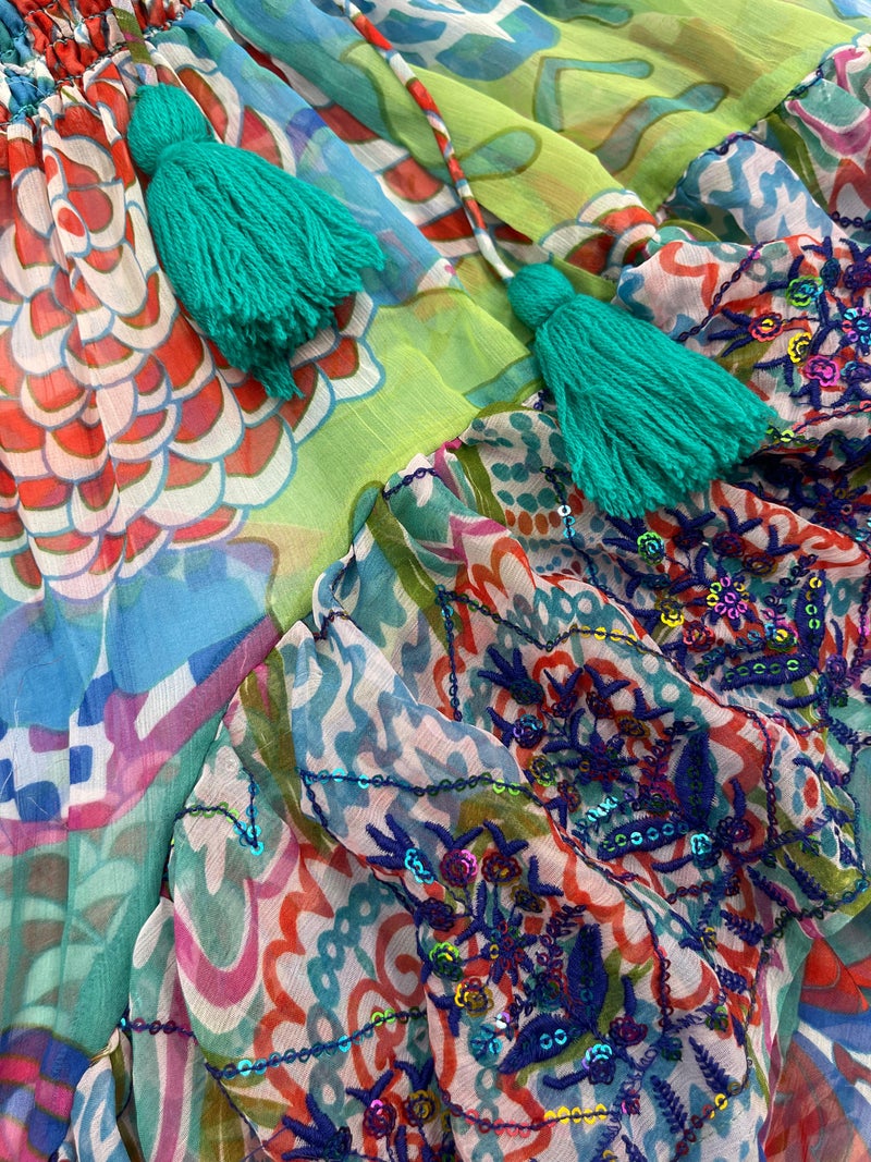 Antica Sartoria Chiffon Dress - Image 3