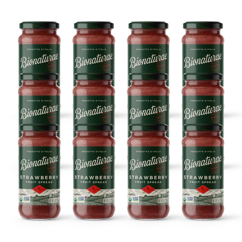Bionaturae Organic Strawberry Fruit Spread  Fruit Jam Made in Italy  9 OZ - Image 3