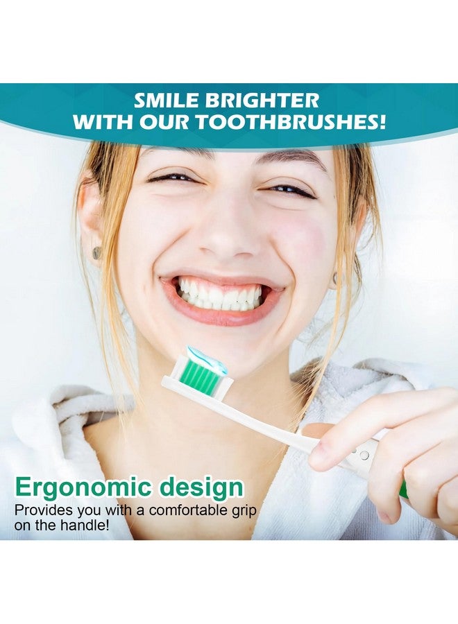 Navona 20 PCS Travel Toothbrush Bulk, Folding Toothbrushes, Individually Wrapped, Medium bristles, Portable Toothbrush for Camping, Hiking, Traveling, School, and Home Supplies - Image 5