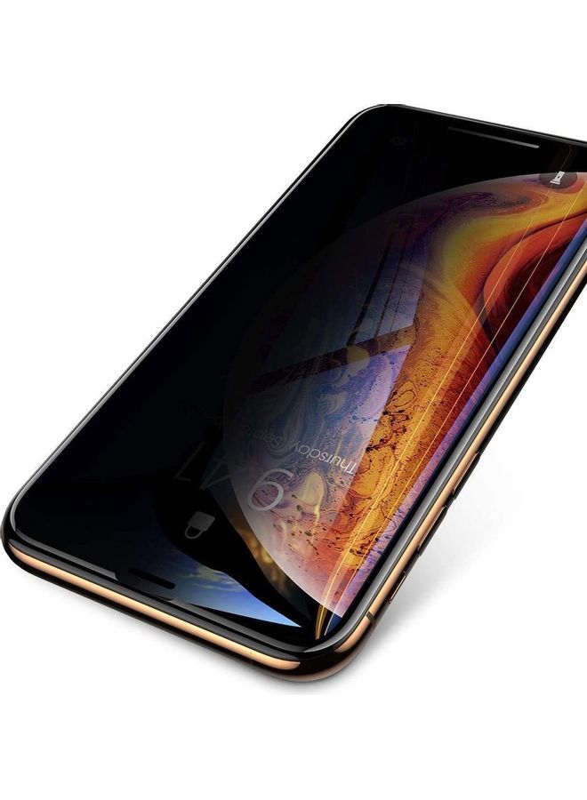 ICS Screen Protector Tempered Glass for Apple iPhone X/XS Black - Image 2