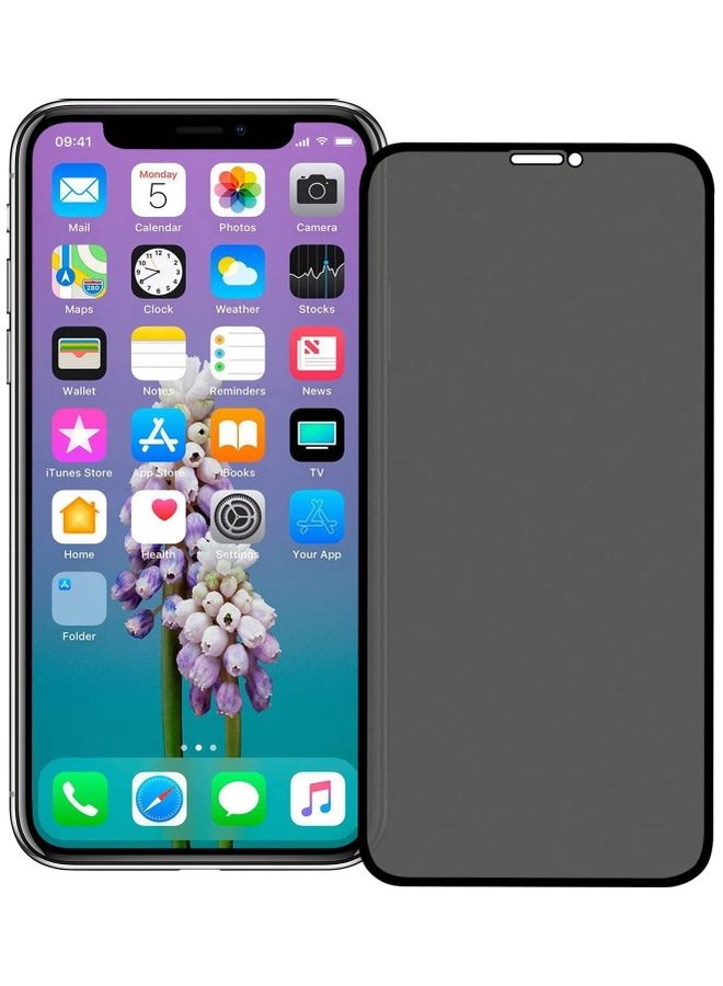 ICS Screen Protector Tempered Glass for Apple iPhone X/XS Black - Image 1