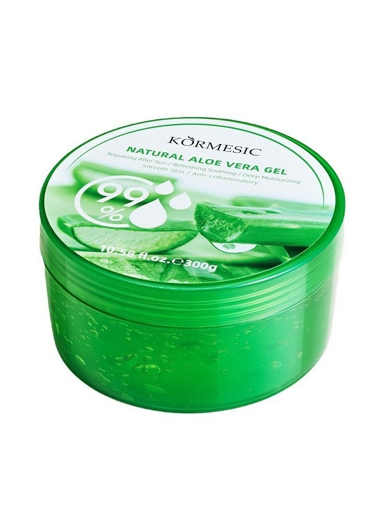 Kormesic - 99% Aloe Vera Gel 300g - Soothing & Moisturizing - Image 1