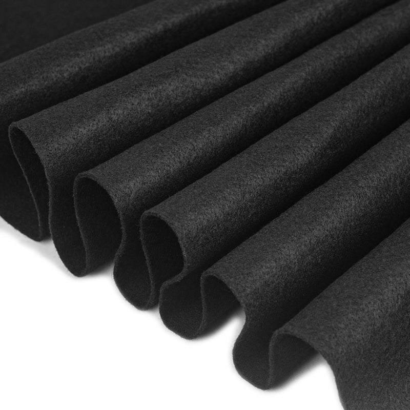 CHENGZHG Felt Fabric 1.8 mm Thick 36" x 72" - Soft Durable Felt by The Yard Felt Sheets for Arts and Crafts, DIY Sewing, Crafting Projects (Black) ï»¿ ï»¿ ï»¿ ï»¿ ï»¿ ï»¿ ï»¿ ï»¿ ï»¿ - Image 2