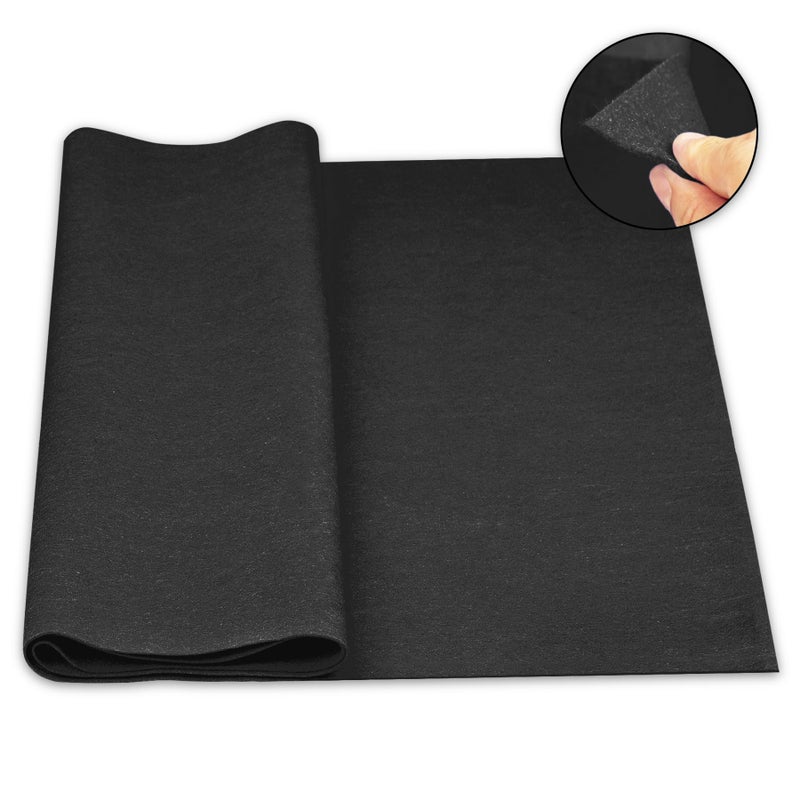 CHENGZHG Felt Fabric 1.8 mm Thick 36" x 72" - Soft Durable Felt by The Yard Felt Sheets for Arts and Crafts, DIY Sewing, Crafting Projects (Black) ï»¿ ï»¿ ï»¿ ï»¿ ï»¿ ï»¿ ï»¿ ï»¿ ï»¿ - Image 3