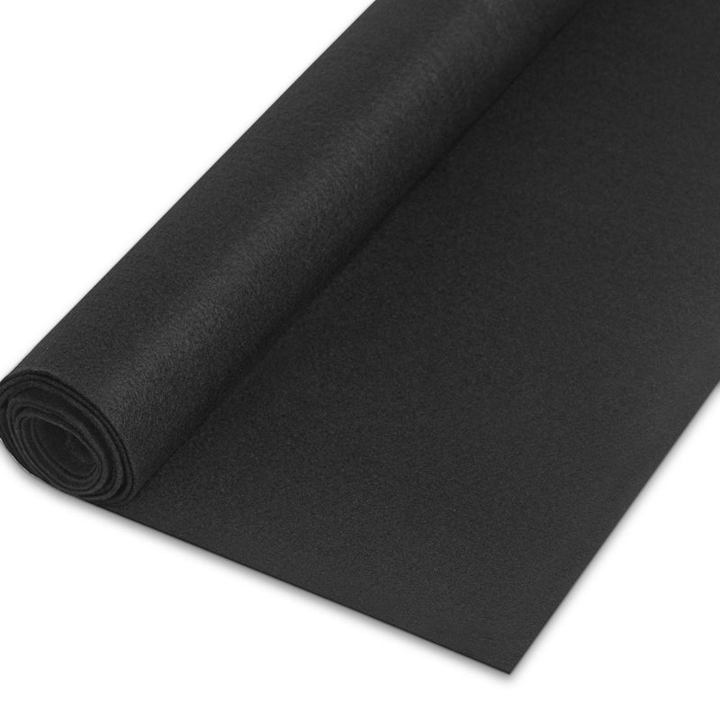 CHENGZHG Felt Fabric 1.8 mm Thick 36" x 72" - Soft Durable Felt by The Yard Felt Sheets for Arts and Crafts, DIY Sewing, Crafting Projects (Black) ï»¿ ï»¿ ï»¿ ï»¿ ï»¿ ï»¿ ï»¿ ï»¿ ï»¿ - Image 1