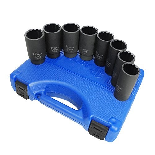 Astro Pneumatic Tool 78868 12-Point Axle Nut Socket Set (8 Piece) - Image 1