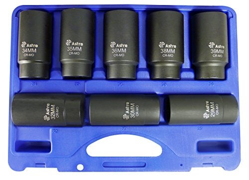 Astro Pneumatic Tool 78868 12-Point Axle Nut Socket Set (8 Piece) - Image 2