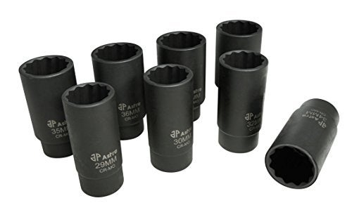 Astro Pneumatic Tool 78868 12-Point Axle Nut Socket Set (8 Piece) - Image 4