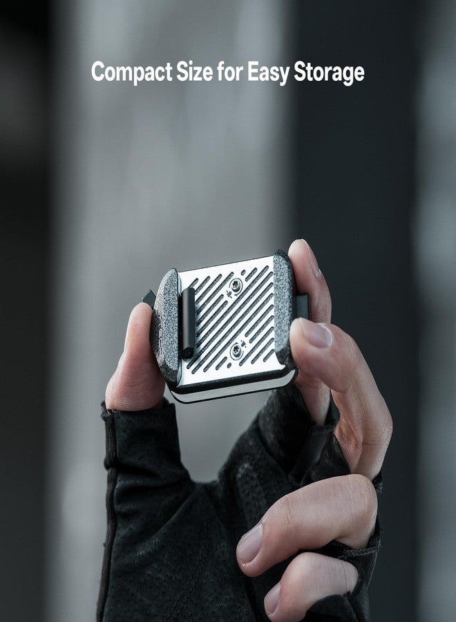 PGYTECH Quick Release Clamp V2, Compatible for Arca Swiss Plate Camera Mount Adapter with 1/4" to 3/8" Screw Thread for Tripods/Gimbals/Sliders/Stabilizers(Only Clamp) - Image 3