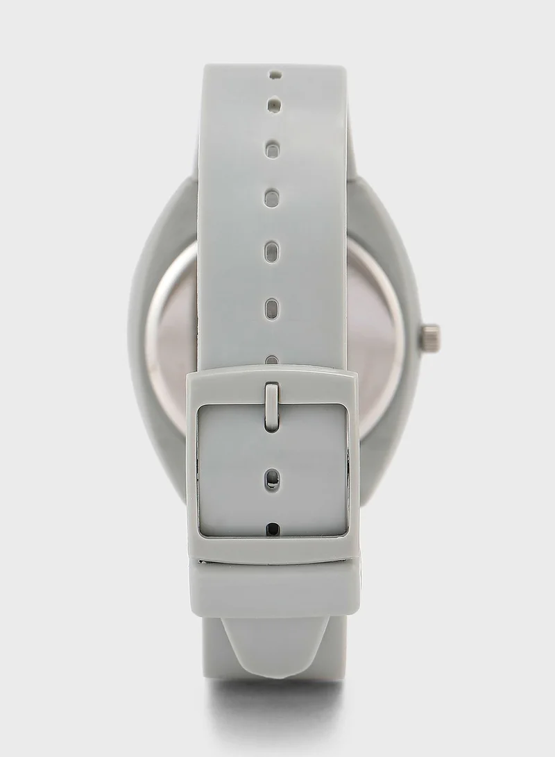 CHPO Nima Grey Orange-Sustainable Watches - Made Of 100% Recycled Materials.