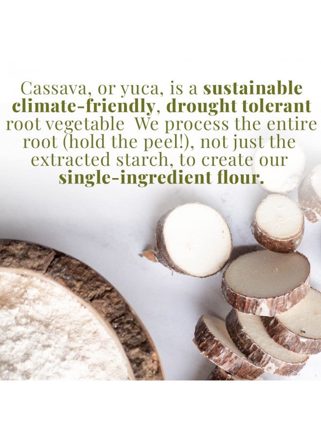 OTTO'S Naturals Otto'S Naturals Cassava Flour, Gluten Free And Grain-Free Flour For Baking, Certified Paleo And Non-Gmo Verified, Made From 100% Yuca Root, All-Purpose Wheat Flour Substitute, 2 Lb Bag  - Image 3