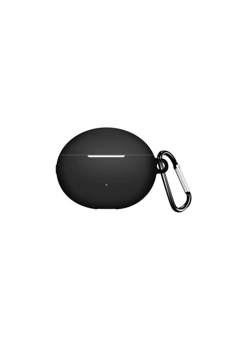 Compatible with Huawei Freebuds 6i Bluetooth Earphone Case, Silicone Soft Shell Waterproof Case Black