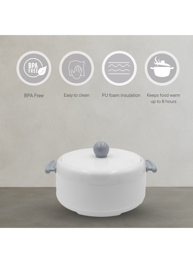 Home Box طاجن مزدوج الجدار - أبيض - 2.5 لتر - Image 3