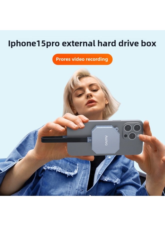 Maiwo MAIWO K1724P Magnetic Suction Mobile Phone Hard Disk Box 2230 Mobile Solid State M.2 NVMe Hard Disk Box-Color:K1724p M.2 Magnetic Hard Drive Box - Image 4