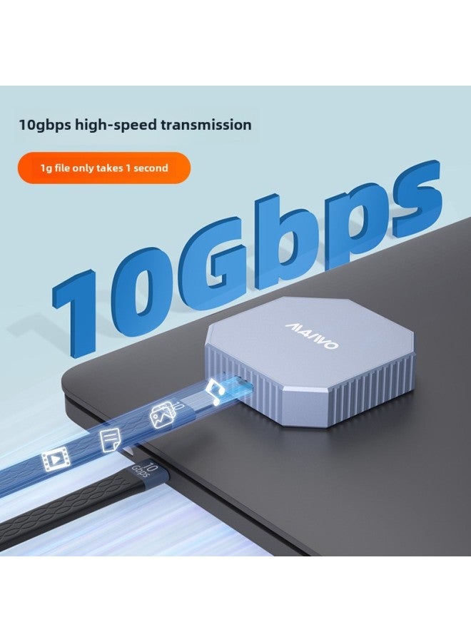 Maiwo MAIWO K1724P Magnetic Suction Mobile Phone Hard Disk Box 2230 Mobile Solid State M.2 NVMe Hard Disk Box-Color:K1724p M.2 Magnetic Hard Drive Box - Image 5