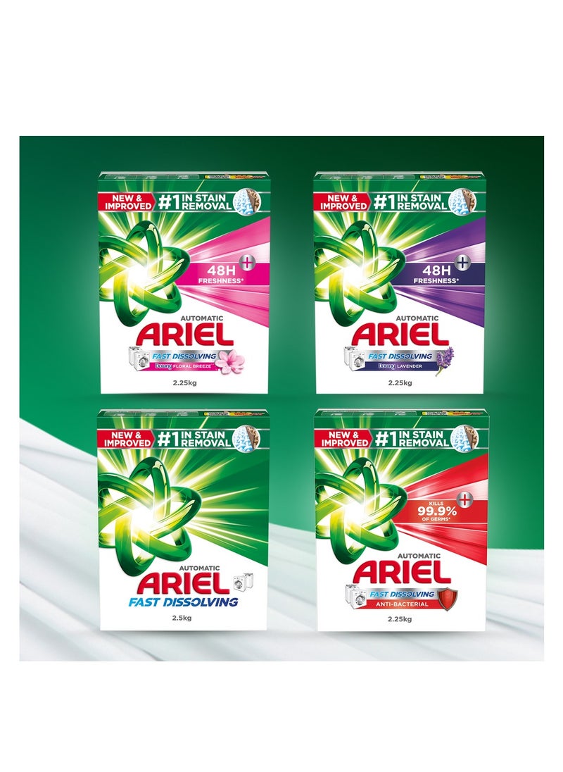 Ariel Fast Dissolving Laundry Detergent Powder With Lavender 7kg  - Image 5