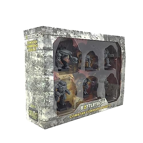 Catalyst Game Labs BattleTech Mini Force Pack ComStar Command Level II Grey CAT35737 - Image 1