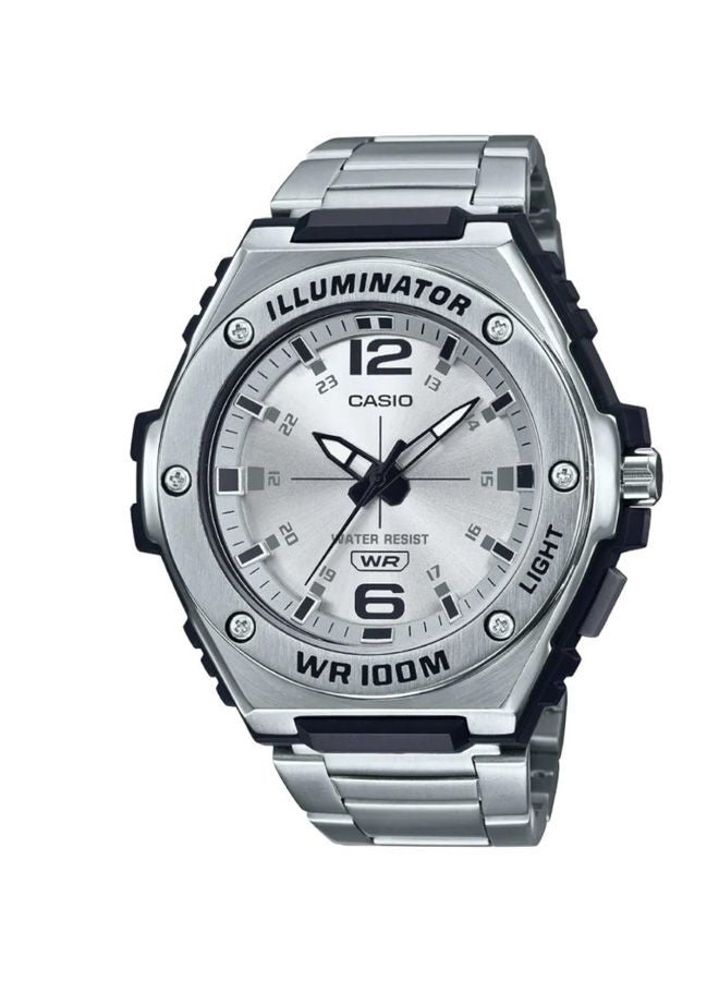 CASIO Stainless Steel Analog Watch MWA-100HD-7AVDF - Image 1
