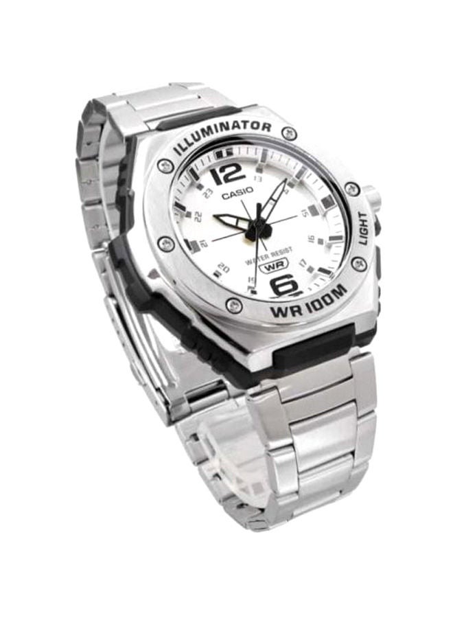 CASIO Stainless Steel Analog Watch MWA-100HD-7AVDF - Image 2