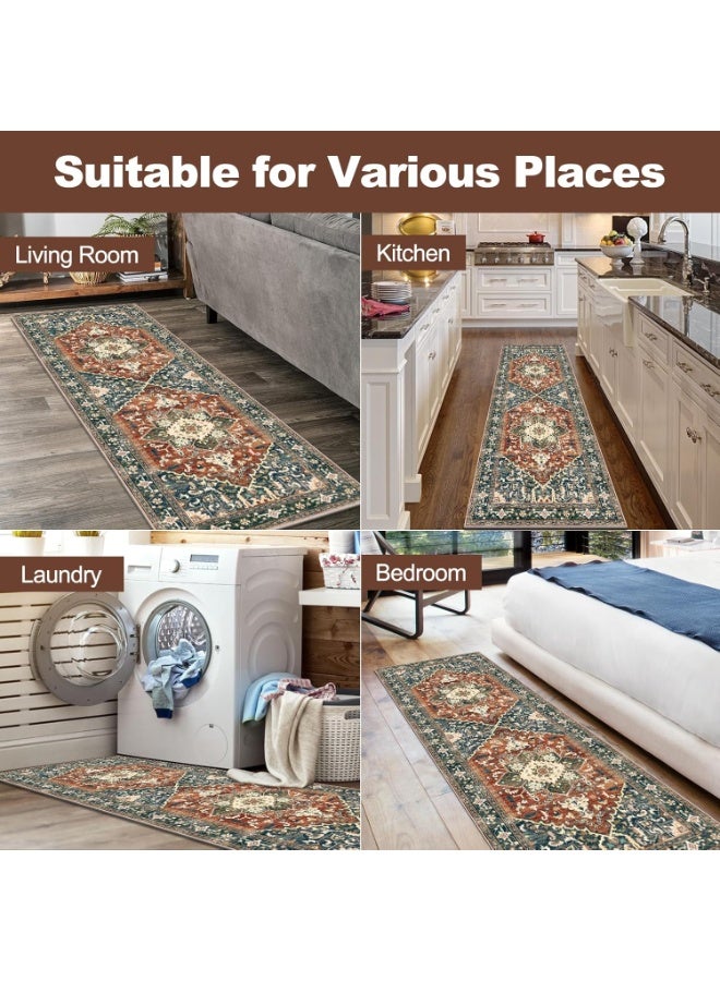 Vintage Persian Non-Slip and Stain-Resistant Home Area Rug - the perfect choice for enhancing the comfort and style of your home - Image 5