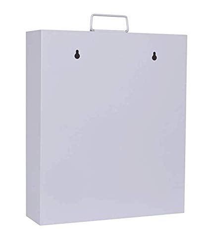 SPYLOCK Double Heavy Metal First Aid Kit BoxEmergency Medical Box Wall Mountable First Aid Box for Home School Office With Key Lock Green 1 - Image 4