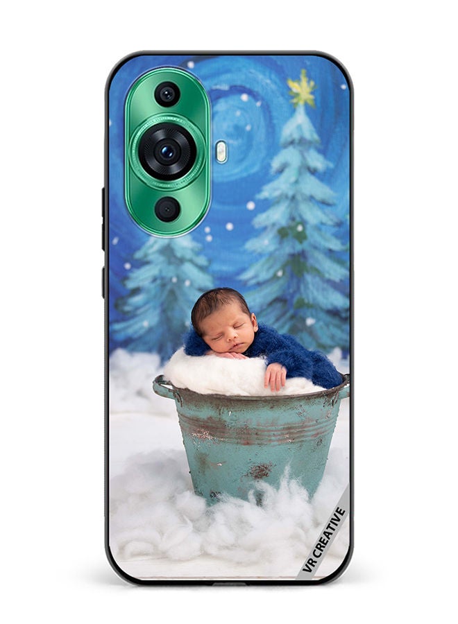 VR CREATIVE Protective Case Cover For Huawei nova 11 Pro Snowy Baby Design Multicolour - Image 1