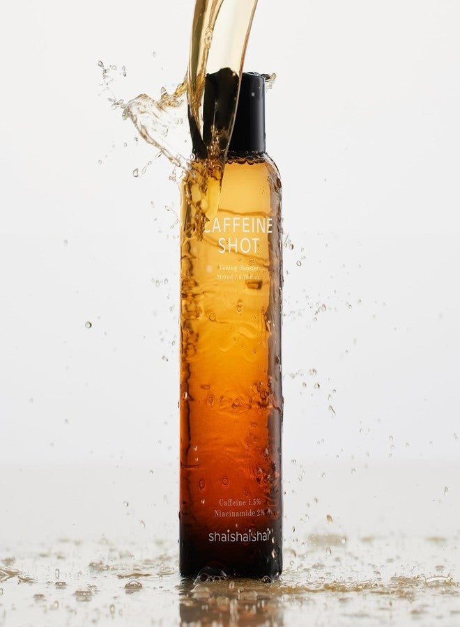 shaishaishai Caffeine Shot Toning Booster, Blemish Care, Reduces Pore Size, Gentle Exfoliation with PHA, LHA, High Concentrated 2% Niacinamide, Hypoallergenic, Korean Skin Care, 6.76 Fl Oz - Image 2