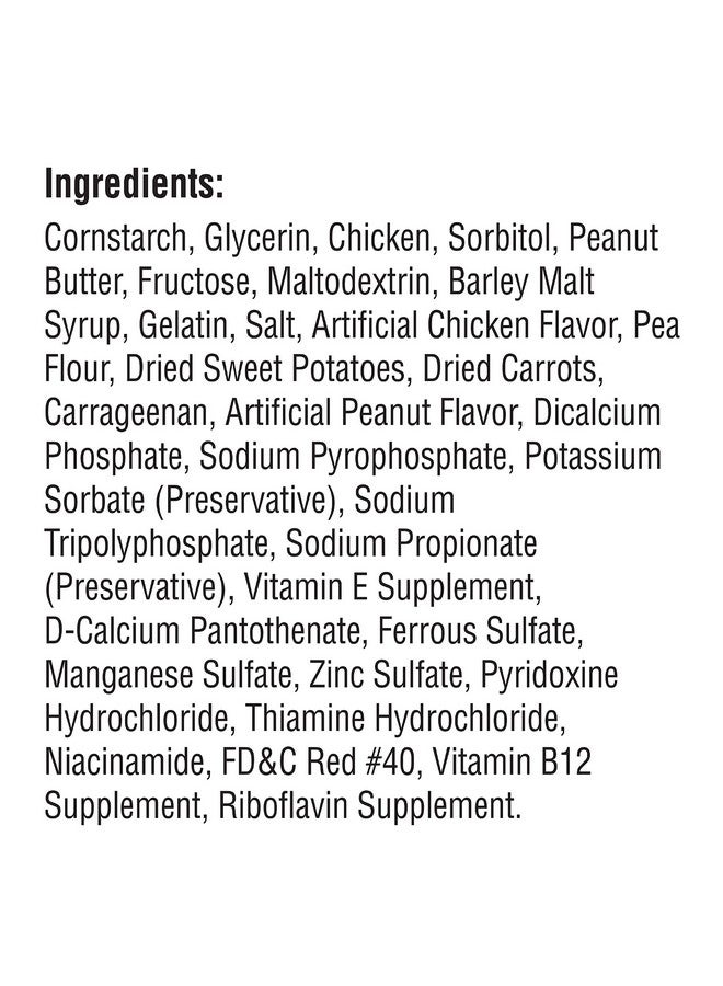 SmartBones Rawhide-Free Peanut Butter Mini Bones 16 Count (Pack of 1) - Image 4