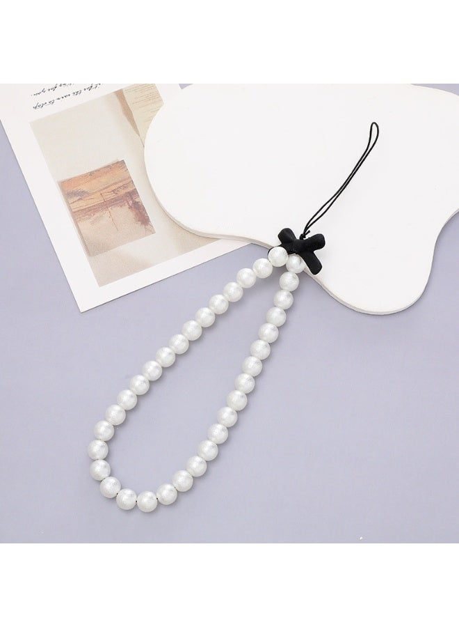 NIBEMINENT Phone Charm/ Chain Strap for Women Girls, Little Fragrance Flower Cell Phone Case Lanyard Wrist Strap