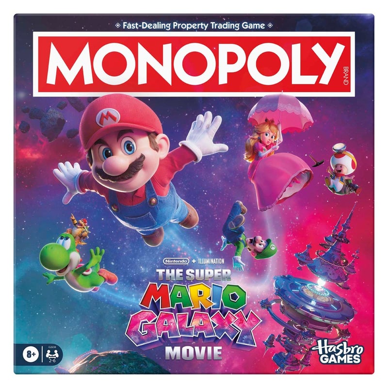 Monopoly Nintendo The Super Mario Galaxy Movie Game - Image 1